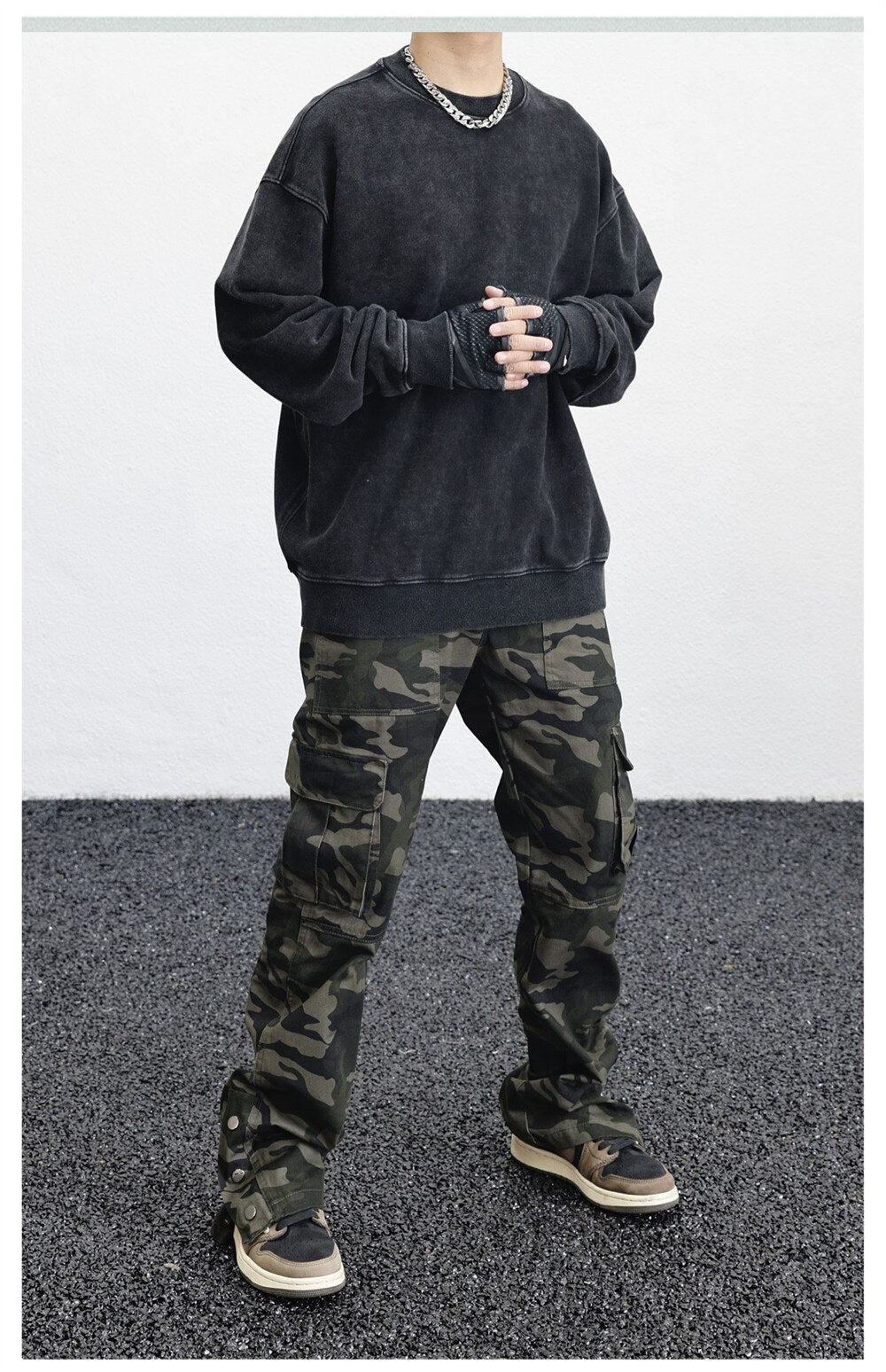 AM23 Straight Camo Cargo Pants - Sneakernational