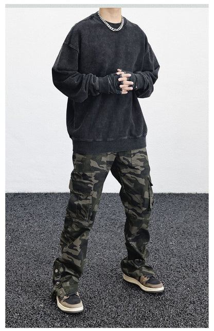 AM23 Straight Camo Cargo Pants - Sneakernational