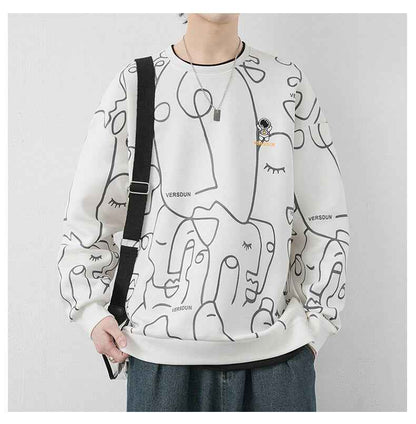 VERSDUN Astronaut Vector Art Sweatshirt