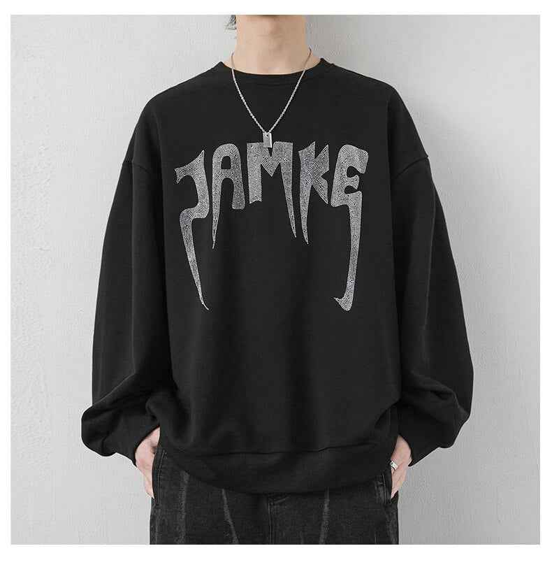 Retro JAMKE Printed Sweatshirt