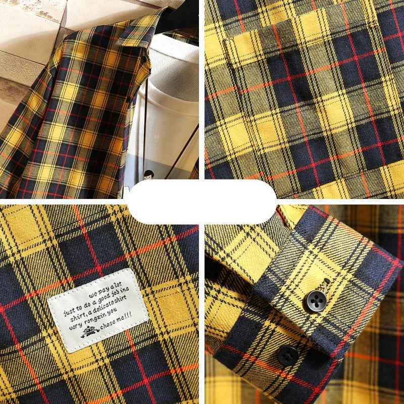 Gingham Pattern Shirt