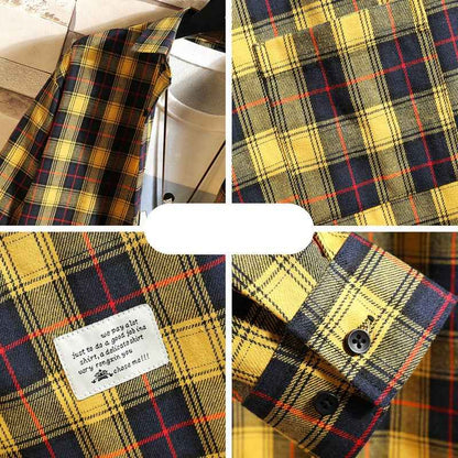 Gingham Pattern Shirt