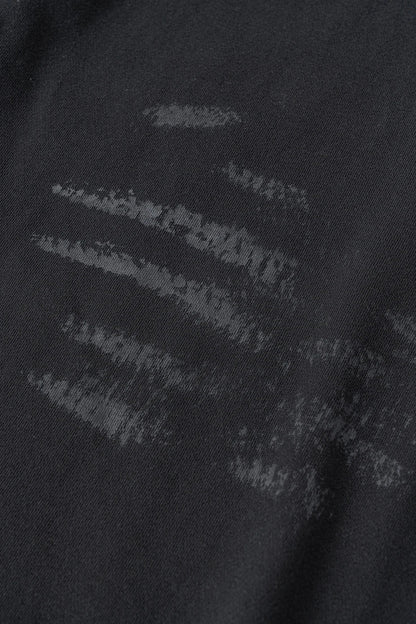 Coal Black Striped Sleeves Hoodie - Sneakernational