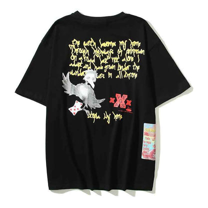 Skull Dice Loose-Fit T-Shirt
