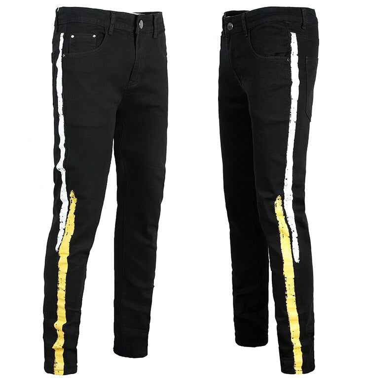 Two Stripes Color Line Jeans