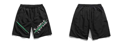 Y2K Centered Zipper Style Shorts