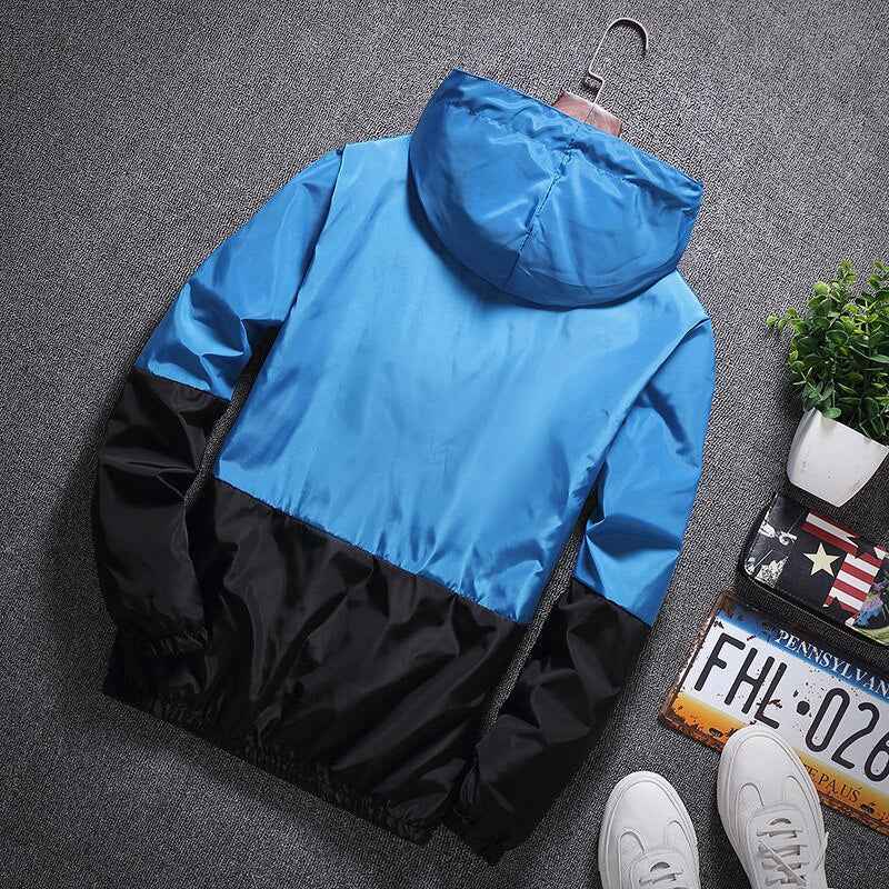 Embrace Two Half Color Jacket