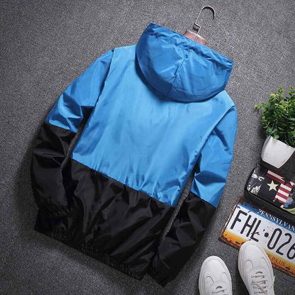 Embrace Two Half Color Jacket