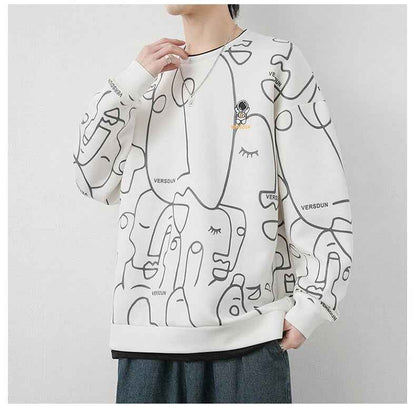VERSDUN Astronaut Vector Art Sweatshirt