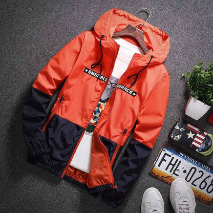 Embrace Two Half Color Jacket
