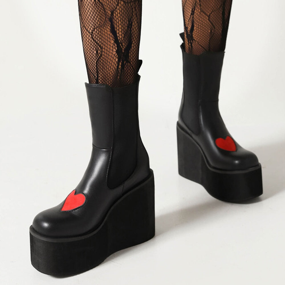 JAZZY High Heel Ankle Boots - Sneakernational