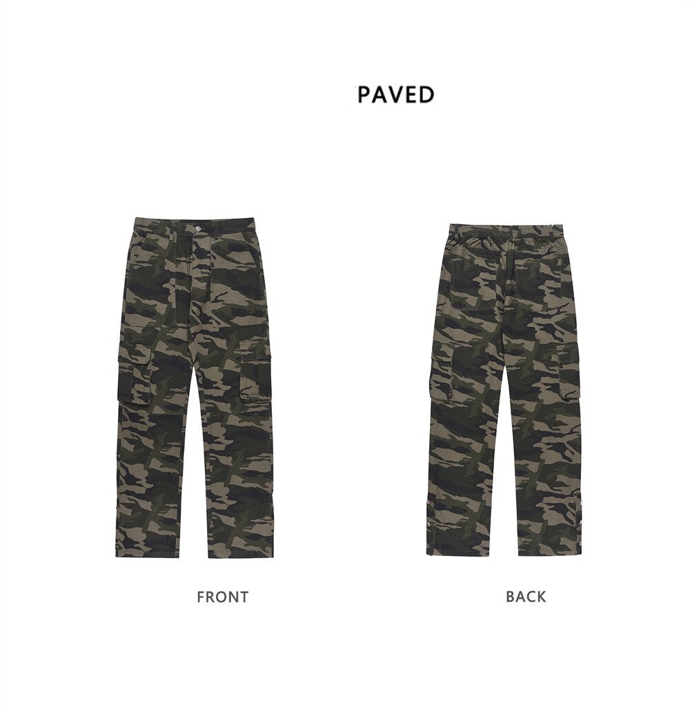 AM23 Straight Camo Cargo Pants - Sneakernational