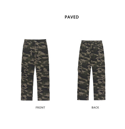 AM23 Straight Camo Cargo Pants - Sneakernational