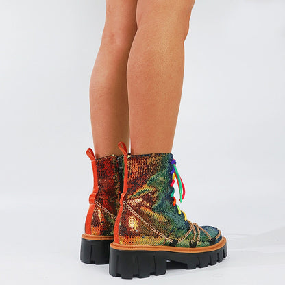 DEICE Dazzling Chunky Boots - Sneakernational