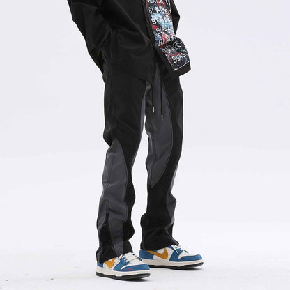 Bi-Color Flat Pants