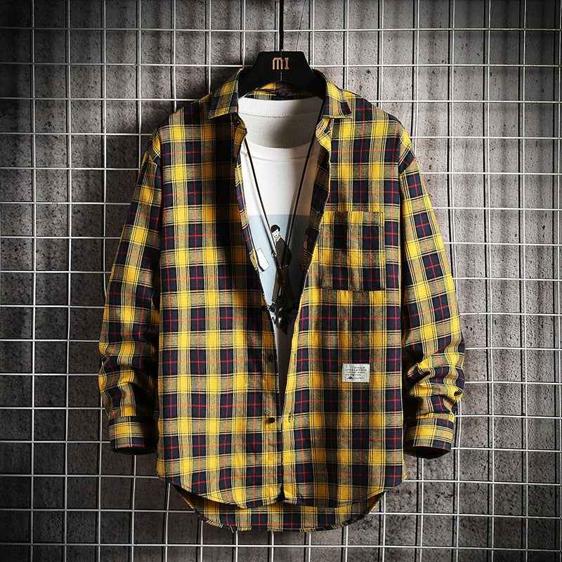 Gingham Pattern Shirt