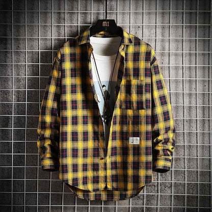 Gingham Pattern Shirt