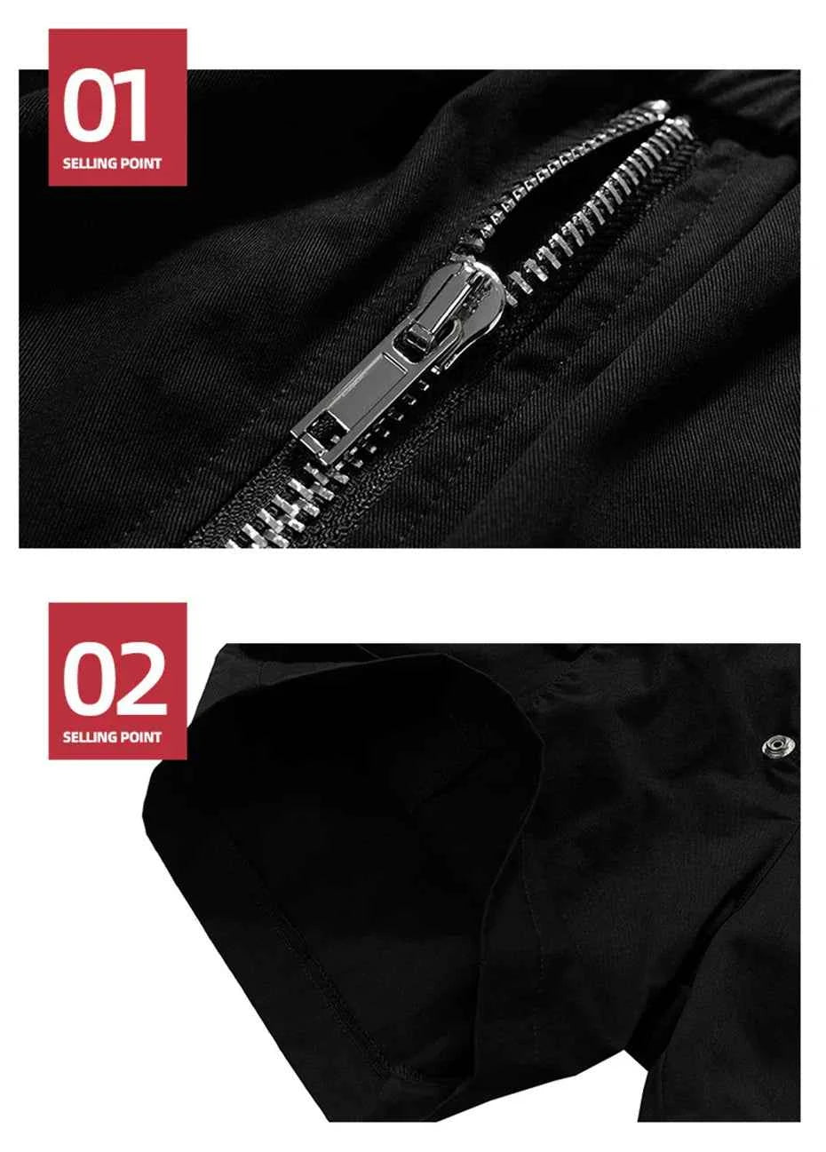 Z1 Long Drawstring Cargo Shorts