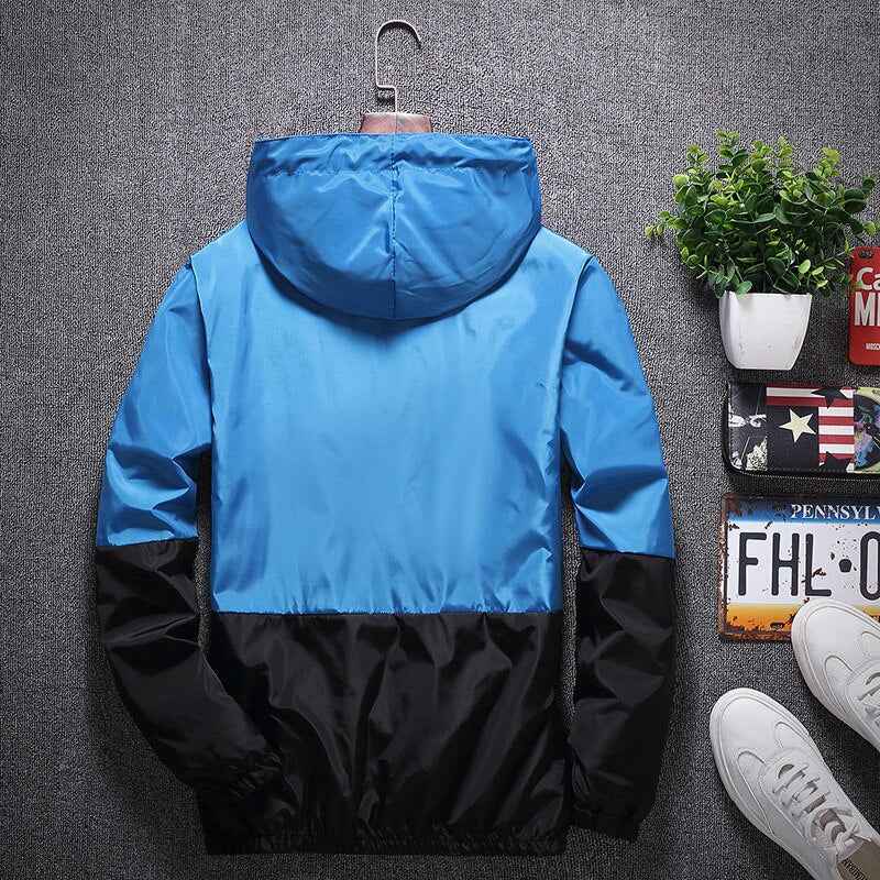 Embrace Two Half Color Jacket