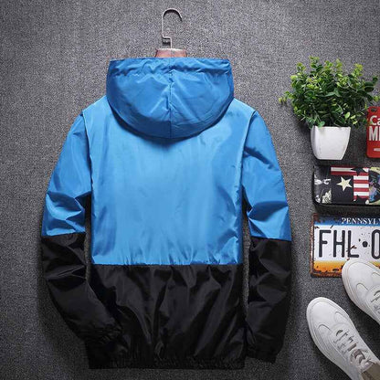 Embrace Two Half Color Jacket