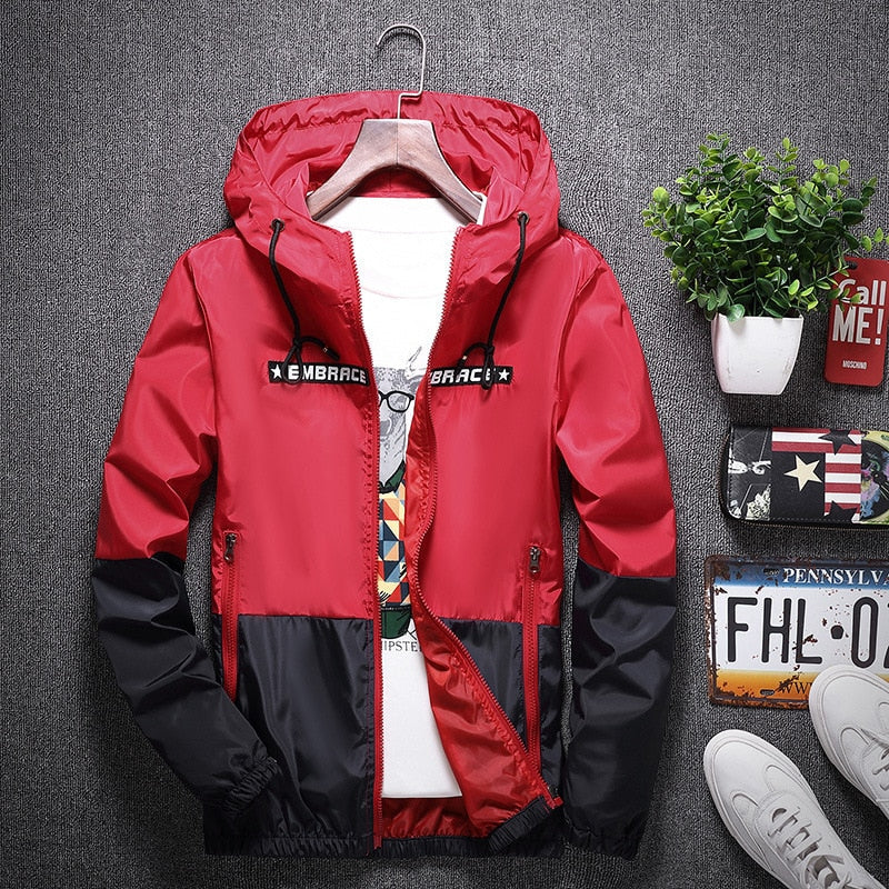 Embrace Two Half Color Jacket - Sneakernational