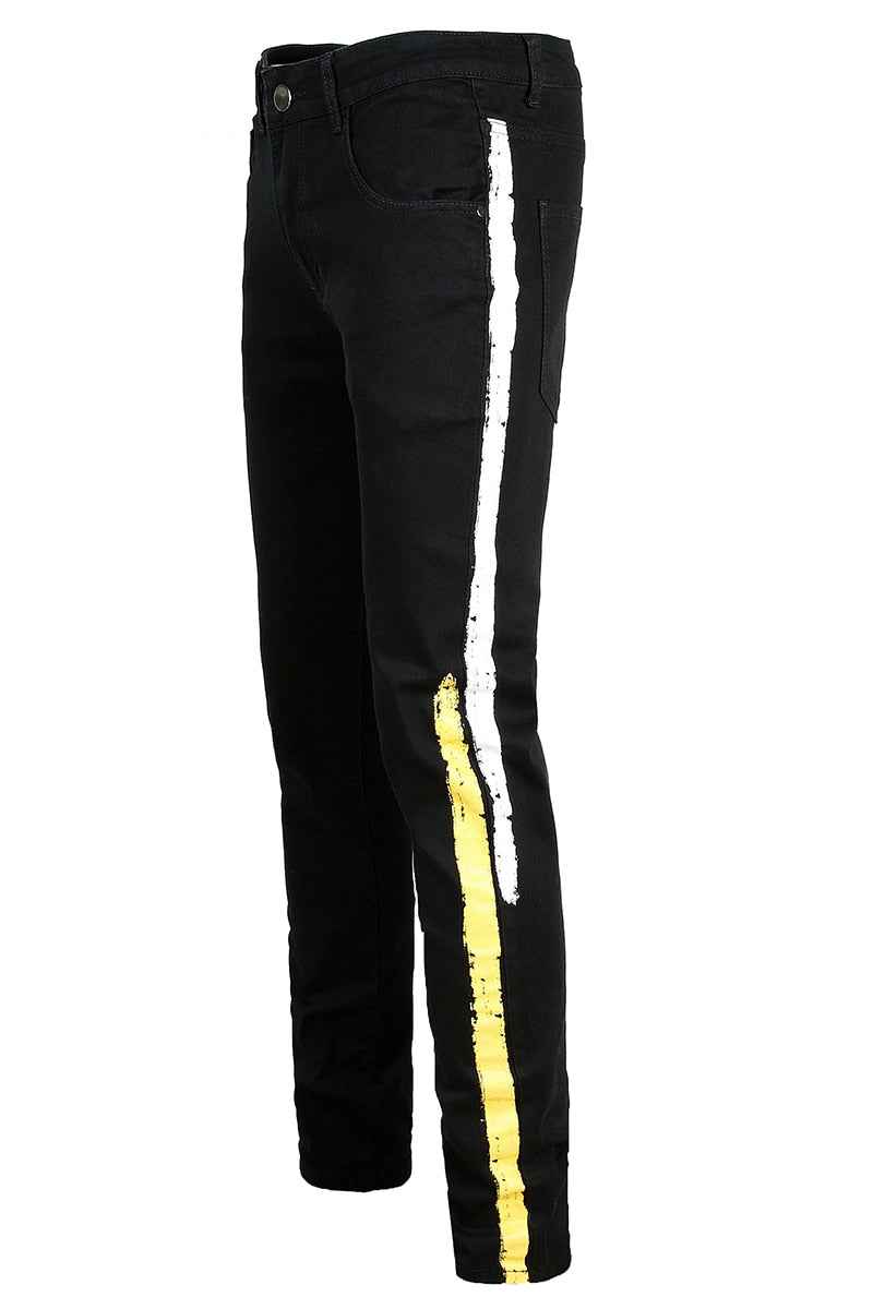 Two Stripes Color Line Jeans