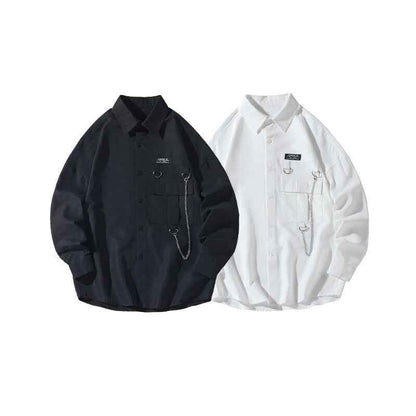 Casual Chain Style Shirt