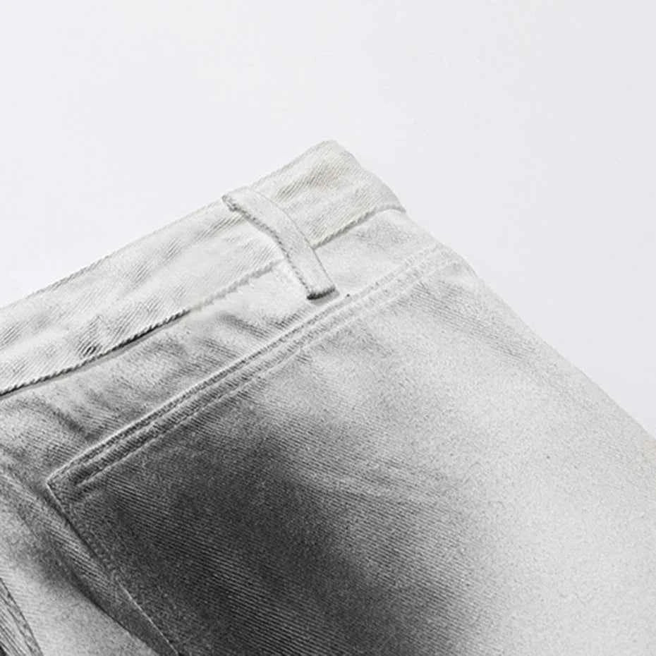 Multi Buckles Black Spot Pants