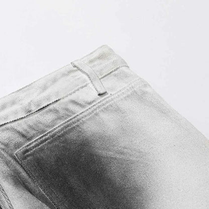 Multi Buckles Black Spot Pants