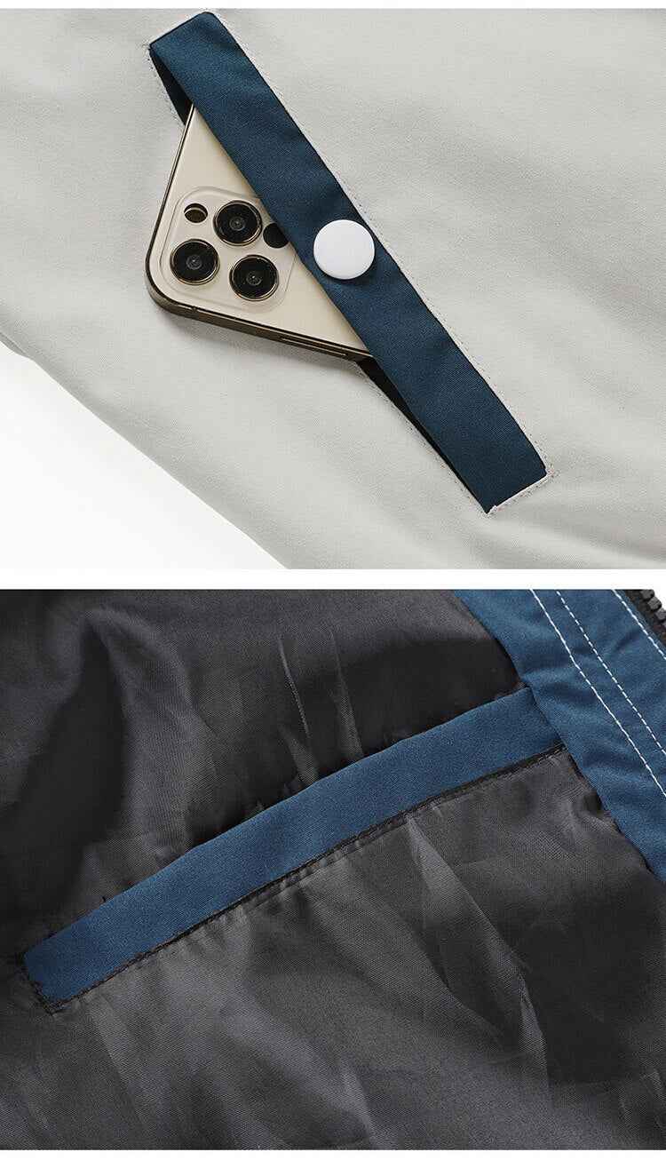 WangTwo Shaded Button Up Pocket Jacket