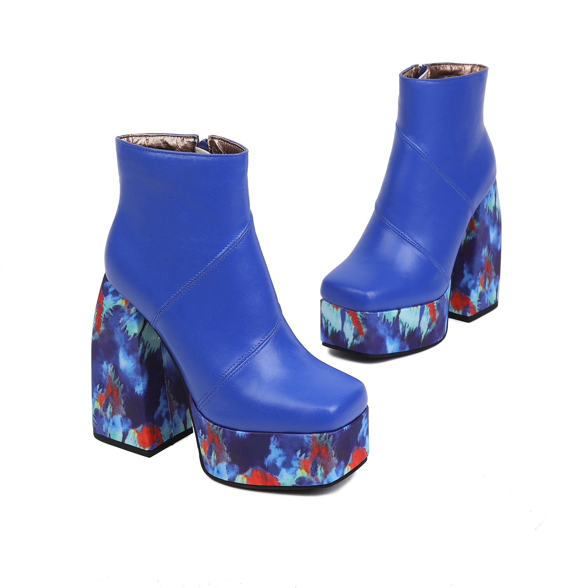 LEIA High Heel Platform Ankle Boots - Sneakernational