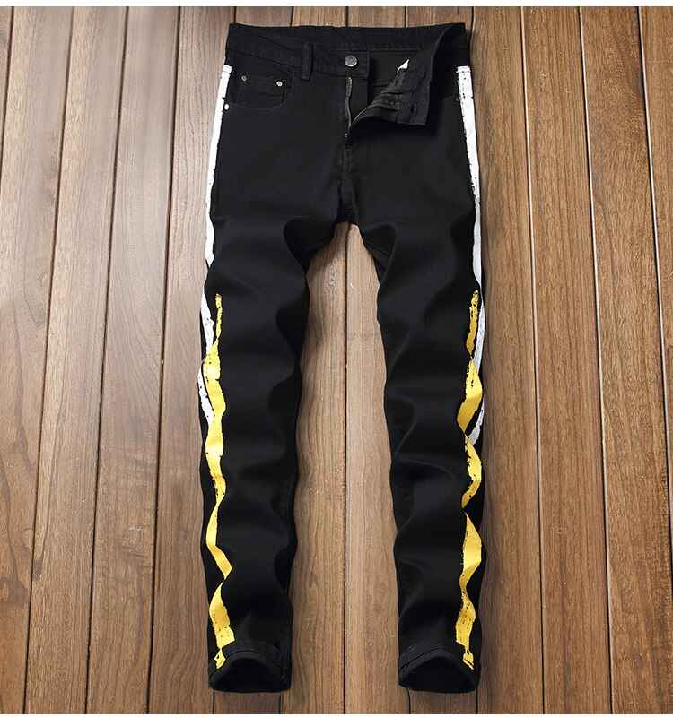 Two Stripes Color Line Jeans