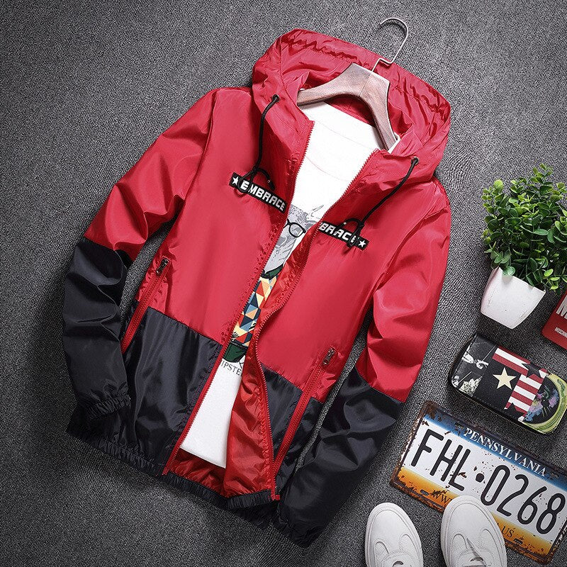Embrace Two Half Color Jacket - Sneakernational
