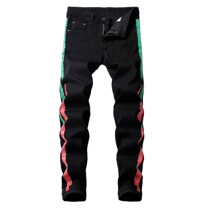 Two Stripes Color Line Jeans
