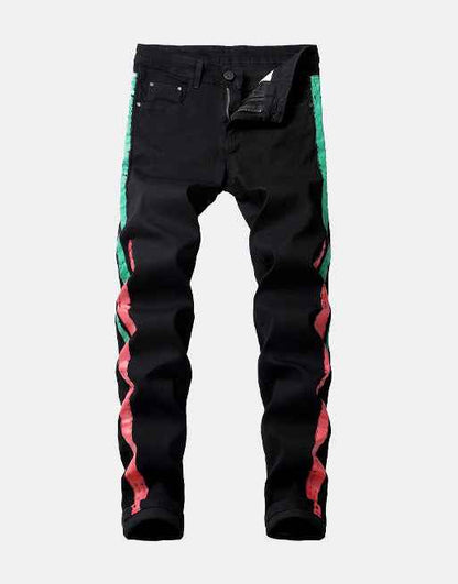 Two Stripes Color Line Jeans