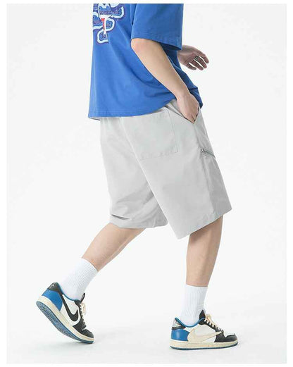 Y2K Centered Zipper Style Shorts