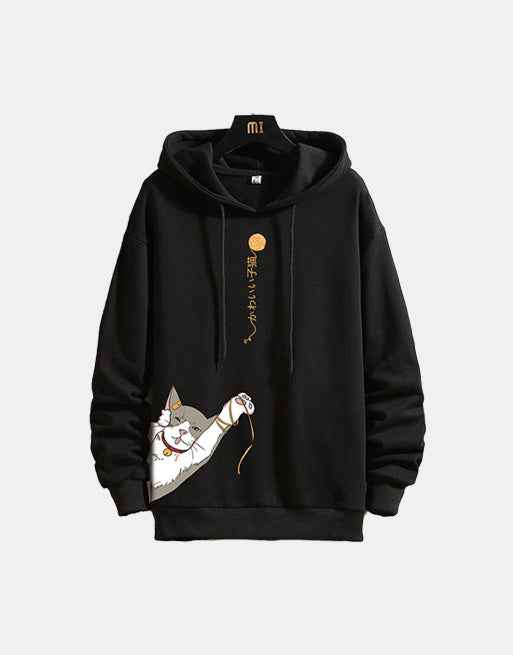 Lucky Chinese Cat Hoodie