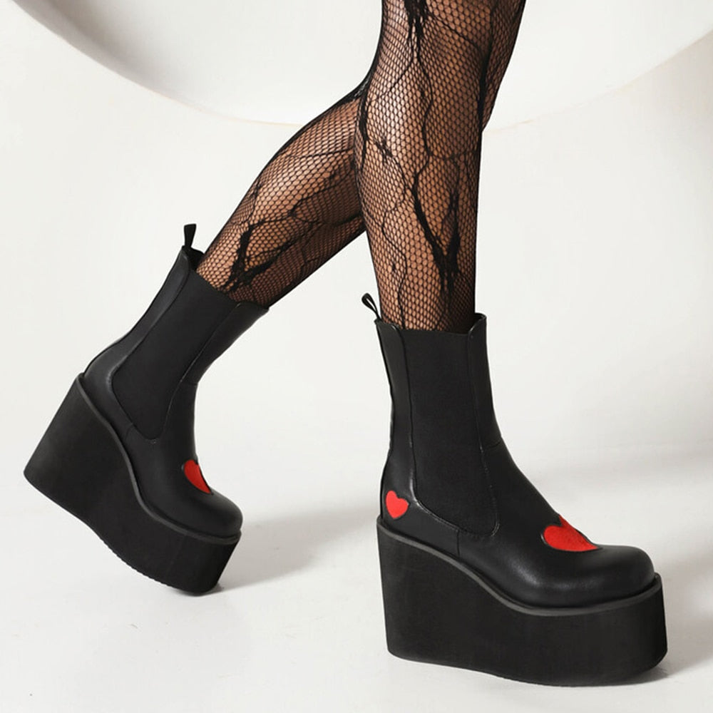 JAZZY High Heel Ankle Boots - Sneakernational