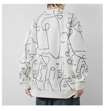 VERSDUN Astronaut Vector Art Sweatshirt