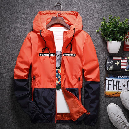 Embrace Two Half Color Jacket - Sneakernational