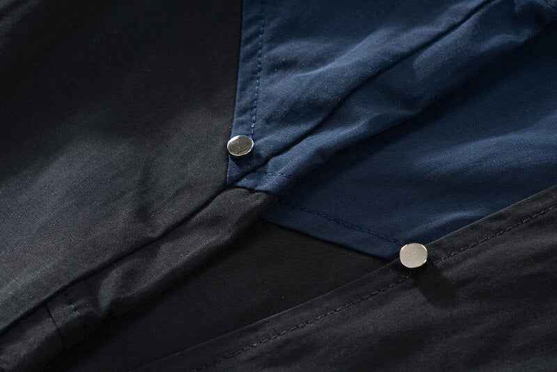 Hip Hop Style Straight Zipper Pants