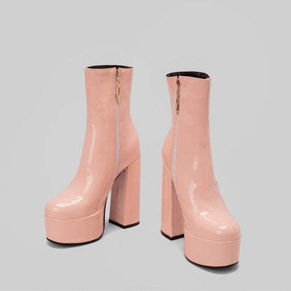 AZALEA High Heel Platform Ankle Boots - Sneakernational