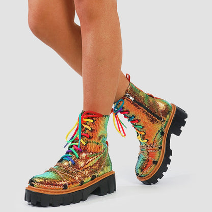DEICE Dazzling Chunky Boots - Sneakernational