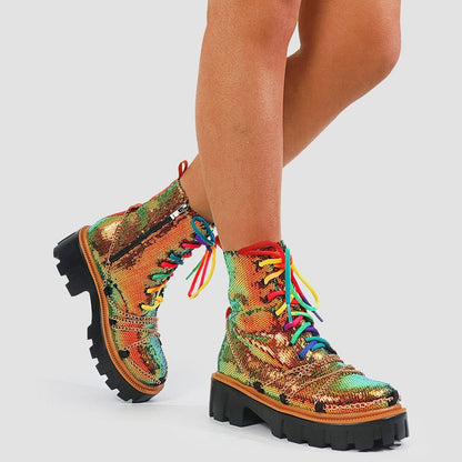 DEICE Dazzling Chunky Boots - Sneakernational