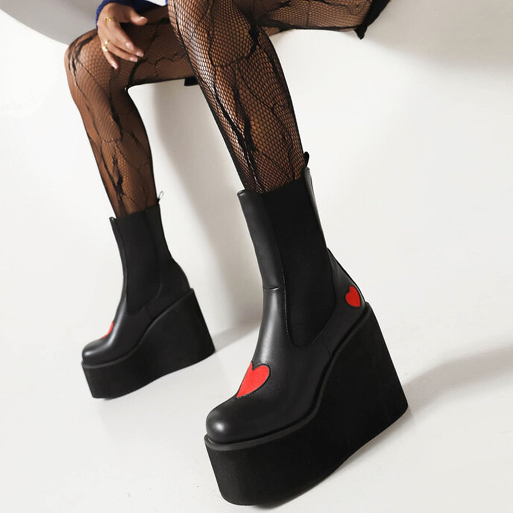 JAZZY High Heel Ankle Boots - Sneakernational