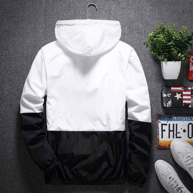 Embrace Two Half Color Jacket