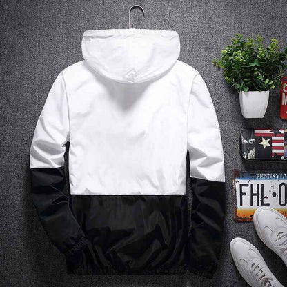 Embrace Two Half Color Jacket