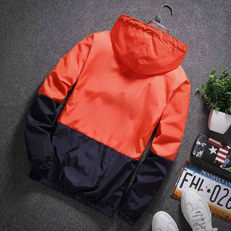 Embrace Two Half Color Jacket