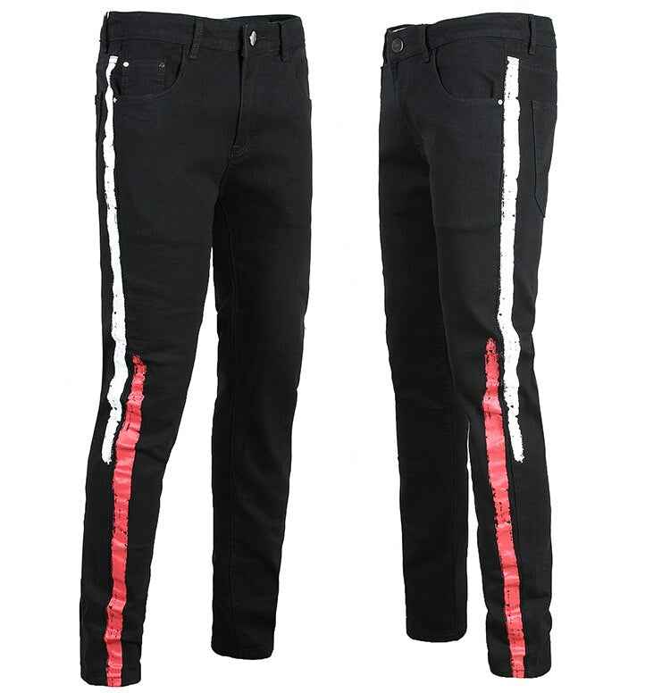 Two Stripes Color Line Jeans
