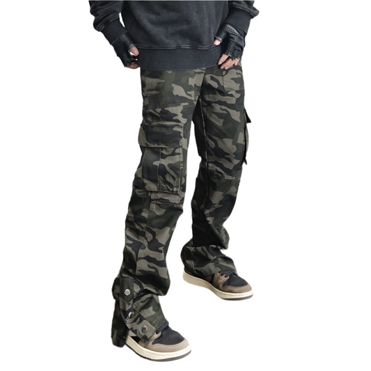 AM23 Straight Camo Cargo Pants - Sneakernational